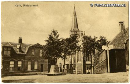 Ridderkerk, Kerk ansichtkaart: Ridderkerk, Kerk