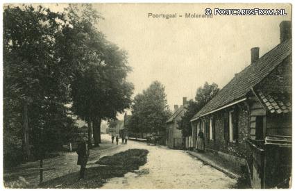 Poortugaal, Moleneind ansichtkaart: Poortugaal, Moleneind