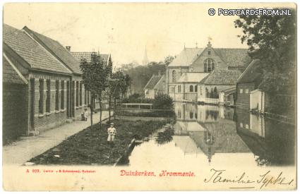 Krommenie, Duinkerken ansichtkaart: Krommenie, Duinkerken