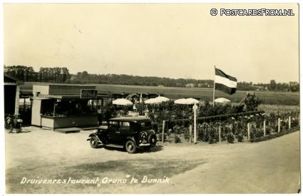 ansichtkaart: Bunnik, Druivenrestaurant 'Gruno'