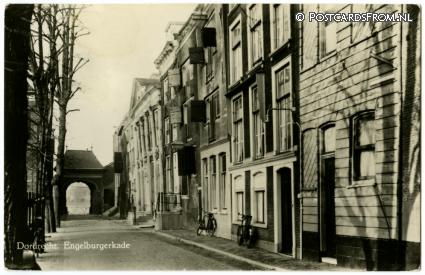 ansichtkaart: Dordrecht, Engelburgerkade