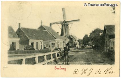 ansichtkaart: Oost-Souburg, Molen
