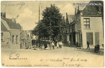 ansichtkaart: Oudewater, Haven