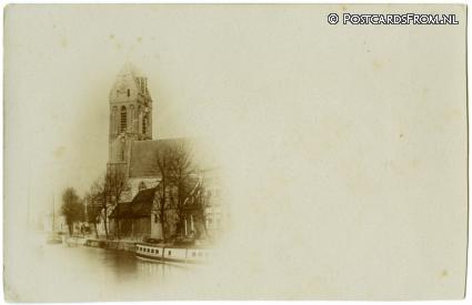ansichtkaart: Oudewater, Kerk