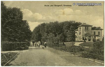 Naarden, Straatweg Naarden-Laren. Huize 'den Bongerd' ansichtkaart: Naarden, Straatweg Naarden-Laren. Huize 'den Bongerd'