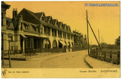 ansichtkaart: Zandvoort, Groote Krocht