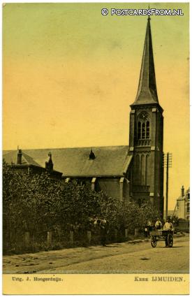 IJmuiden, Kerk ansichtkaart: IJmuiden, Kerk