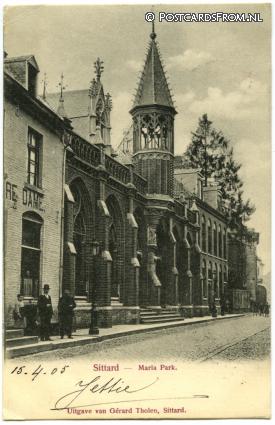 ansichtkaart: Sittard, Maria Park