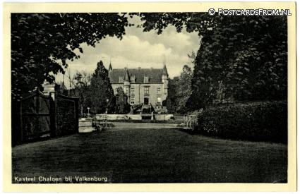 ansichtkaart: Valkenburg LB, Kasteel Chaloen