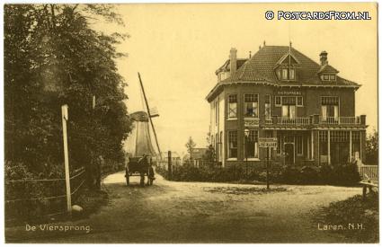 ansichtkaart: Laren NH, De Viersprong