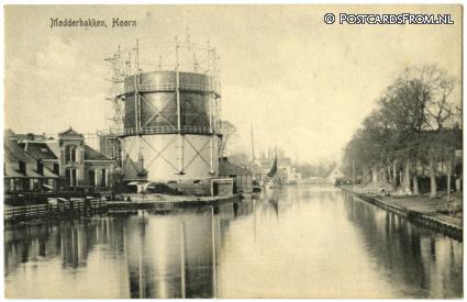 ansichtkaart: Hoorn NH, Modderbakken