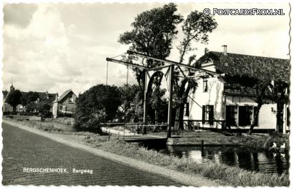 Bergschenhoek, Bergweg ansichtkaart: Bergschenhoek, Bergweg