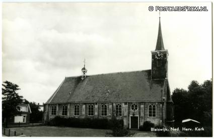 Bleiswijk, Ned. Herv. Kerk ansichtkaart: Bleiswijk, Ned. Herv. Kerk