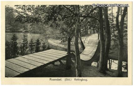 Rozendaal, Kettingbrug ansichtkaart: Rozendaal, Kettingbrug