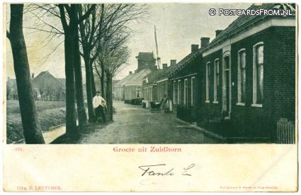 Zuidhorn, Groete uit ansichtkaart: Zuidhorn, Groete uit