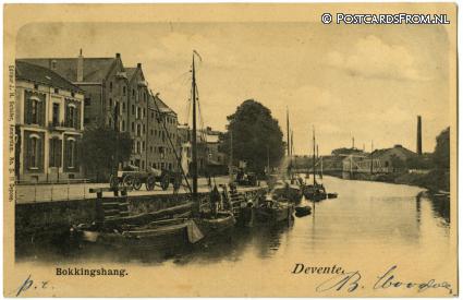 ansichtkaart: Deventer, Bokkingshang