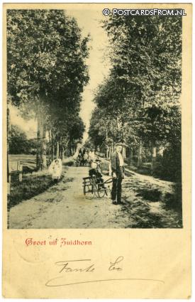 Zuidhorn, Groet uit ansichtkaart: Zuidhorn, Groet uit