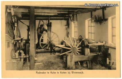 ansichtkaart: Winterswijk Kotten, Radmaker te Kulve te Kotten