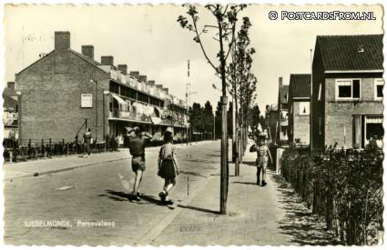 IJsselmonde, Percevalweg ansichtkaart: IJsselmonde, Percevalweg