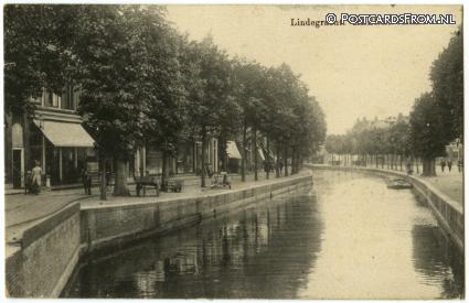 ansichtkaart: Heerenveen, Lindegracht