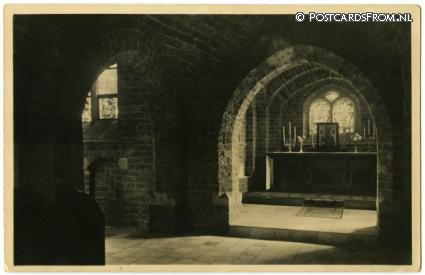 ansichtkaart: Achterveld, Devotie-Kapel R.K. Kerk 'St. Joseph'