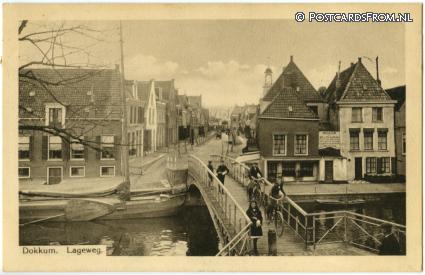 ansichtkaart: Dokkum, Lageweg