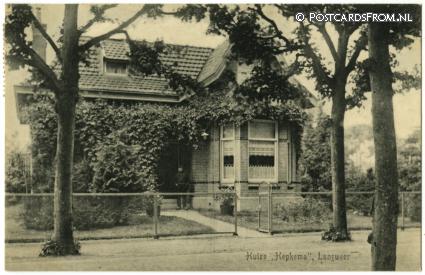 ansichtkaart: Langweer, Huize 'Hepkema'