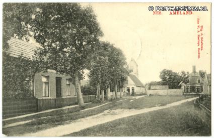 Nes Ameland, -- ansichtkaart: Nes Ameland, --