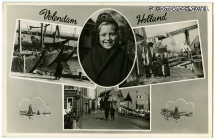 ansichtkaart: Volendam, --