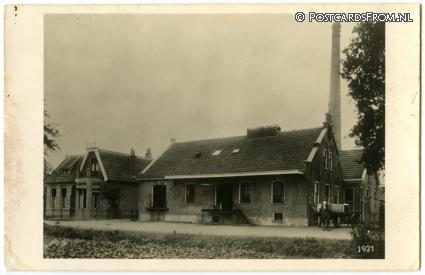 Koekange, ? Zuivelfabriek ansichtkaart: Koekange, ? Zuivelfabriek