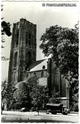 Oirschot, St. Petrus Bandenkerk ansichtkaart: Oirschot, St. Petrus Bandenkerk