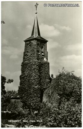 ansichtkaart: Heesselt, Ned. Herv. Kerk