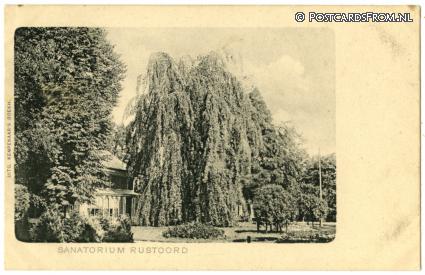 Soest, Sanatorium Rustoord ansichtkaart: Soest, Sanatorium Rustoord