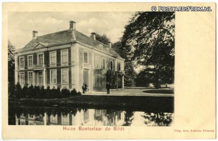 ansichtkaart: De Bilt, Huize Boetselaar de Bildt