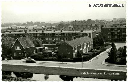 ansichtkaart: Leidschendam, Van Ruysdaellaan