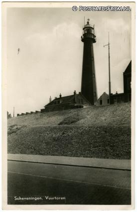 Scheveningen, Vuurtoren ansichtkaart: Scheveningen, Vuurtoren