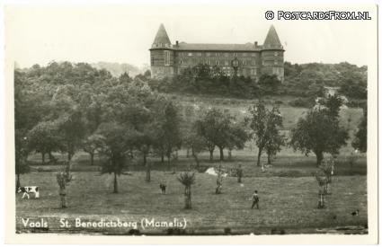 Vaals, St. Benedictsberg. Mamelis ansichtkaart: Vaals, St. Benedictsberg. Mamelis