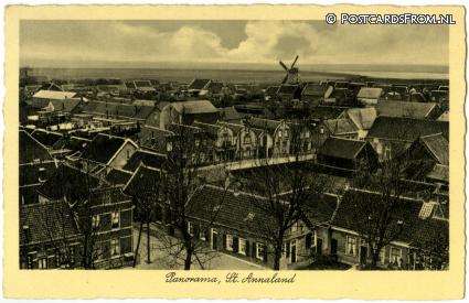 Sint-Annaland, Panorama ansichtkaart: Sint-Annaland, Panorama