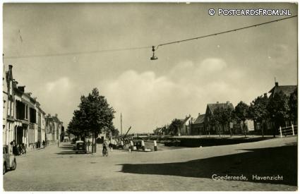 ansichtkaart: Goedereede, Havenzicht