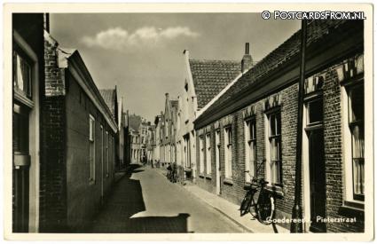 Goedereede, Pieterstraat ansichtkaart: Goedereede, Pieterstraat