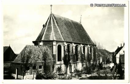 Goedereede, Ned. Herv. Kerk ansichtkaart: Goedereede, Ned. Herv. Kerk