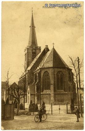 Ridderkerk, Ned. Herv. Kerk ansichtkaart: Ridderkerk, Ned. Herv. Kerk