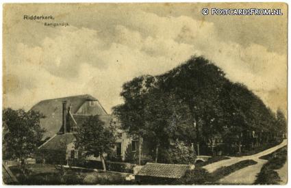 Ridderkerk, Eenigendijk ansichtkaart: Ridderkerk, Eenigendijk