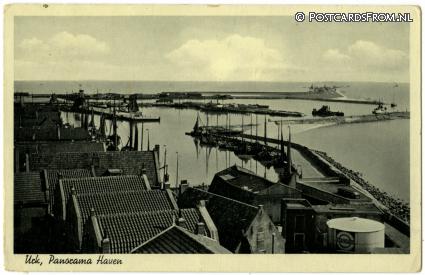 ansichtkaart: Urk, Panorama Haven