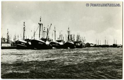 Urk, Havengezicht ansichtkaart: Urk, Havengezicht