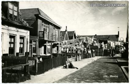Urk, Wasdag ansichtkaart: Urk, Wasdag