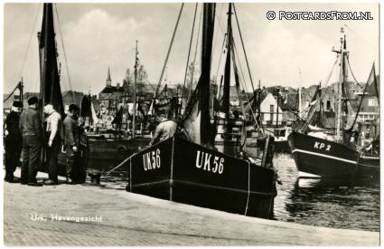 Urk, Havengezicht ansichtkaart: Urk, Havengezicht
