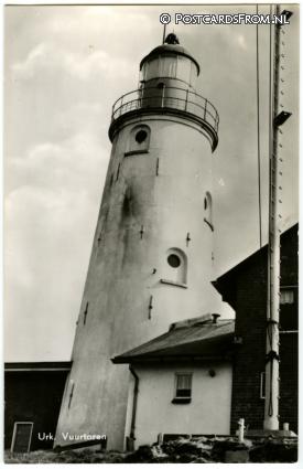 Urk, Vuurtoren ansichtkaart: Urk, Vuurtoren
