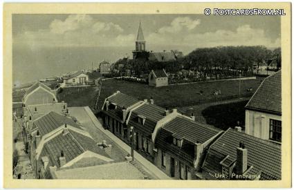 ansichtkaart: Urk, Panorama
