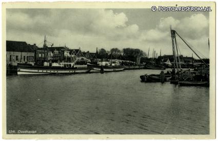 ansichtkaart: Urk, Oosthaven